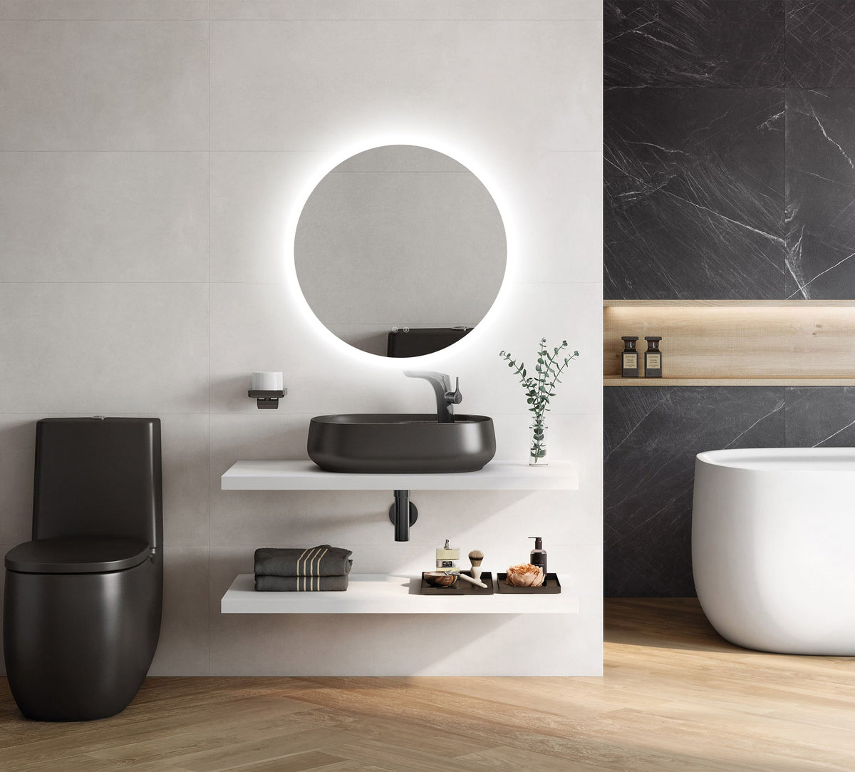 LED ogledalo Ares