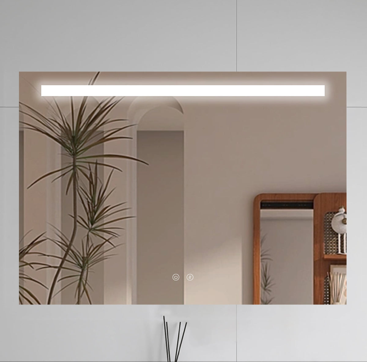 LED ogledalo Line