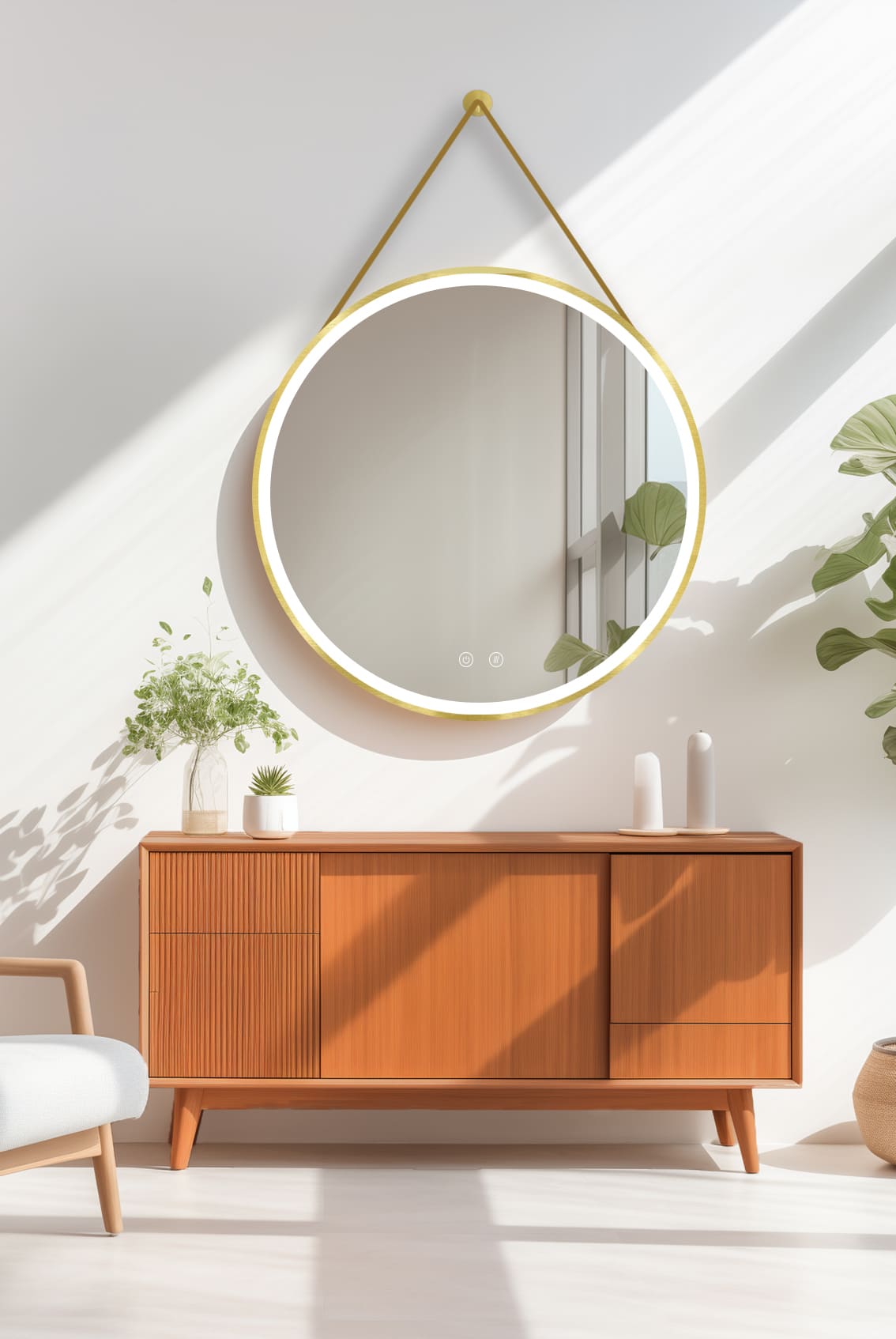 LED ogledalo Olympus Gold