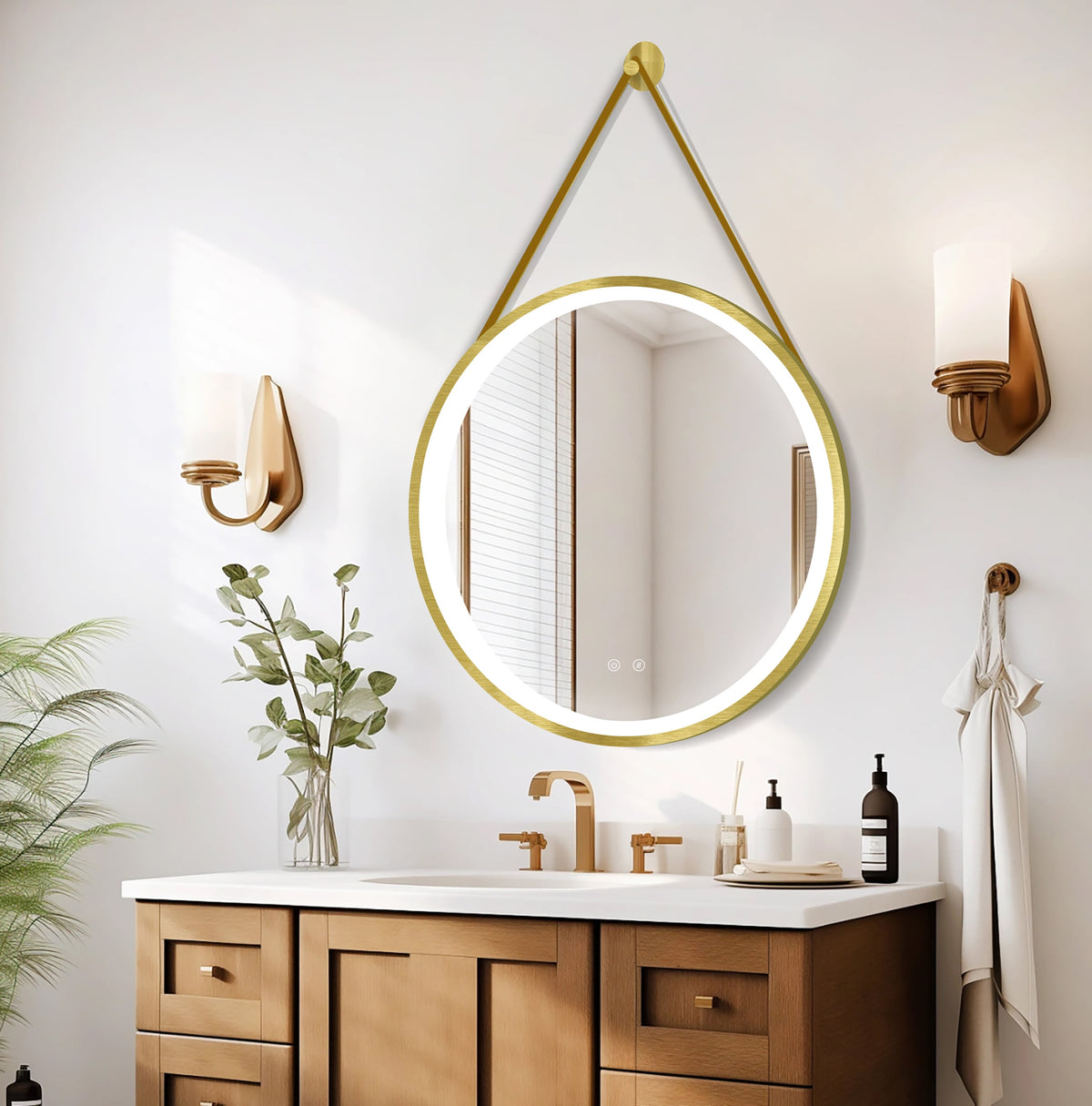 LED ogledalo Olympus Gold